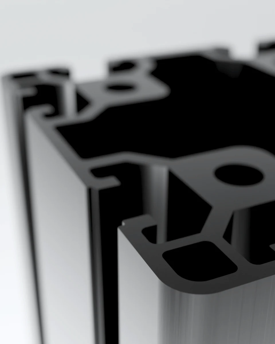 EXTRUSION VASE - BLACK - Image 3