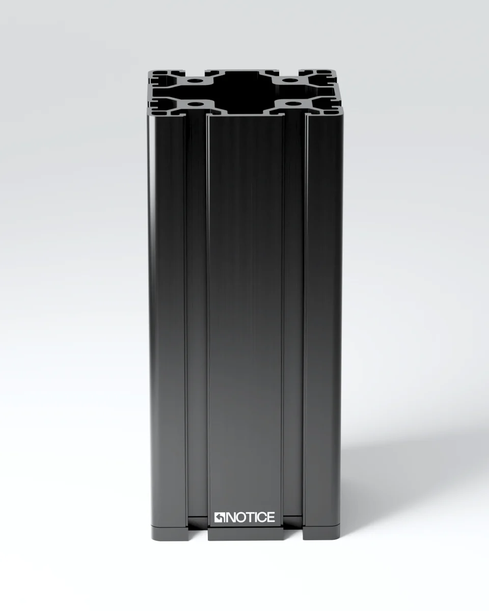 EXTRUSION VASE - BLACK - Image 4
